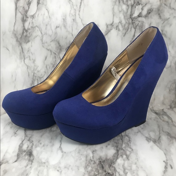 Mossimo Suede Wedge Platform Heel: Make Offer!!! - Picture 4 of 8